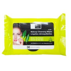 **Make-Up Cleansing Wipes 30ct Green Tea-wholesale