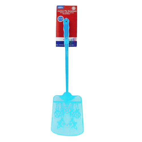 Fly Swatters Jumbo 3pc 11in Asst Clrs-wholesale
