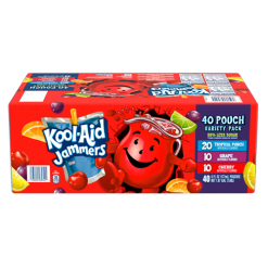 Kool-Aid Jammers 10pk Asst Juice 6oz-wholesale