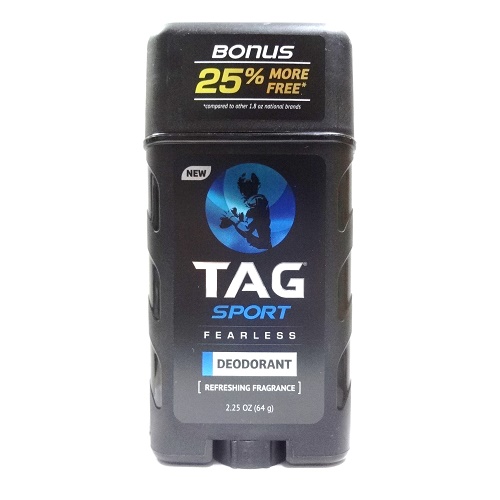 Tag Sport Deodorant 2.25oz Fearless-wholesale