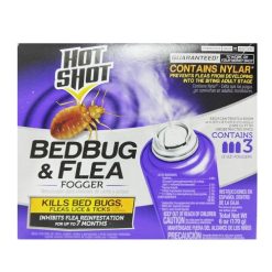 Hot Shot Bedbug & Flea Fogger 3pk 6oz-wholesale