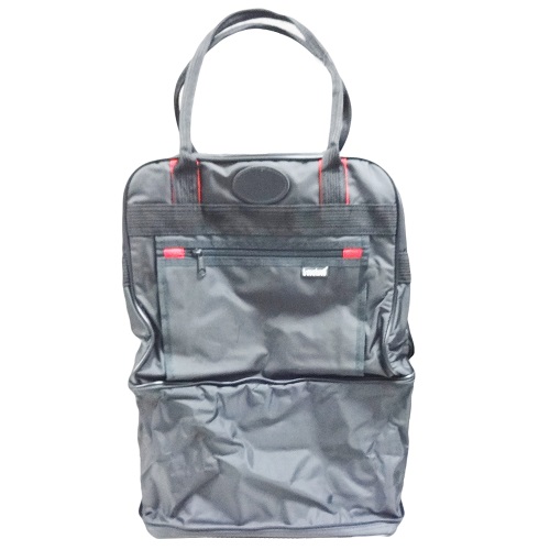 Tote Bag Expandable W-Wheels Black-wholesale Tote Bag Expandable W-Wheels Black-wholesale