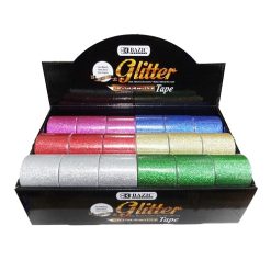 Tape Glitter 1.88 X 3yrd Asst Clrs-wholesale