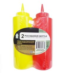 Squeeze Bottle 2pk Red & Yellow-wholesale