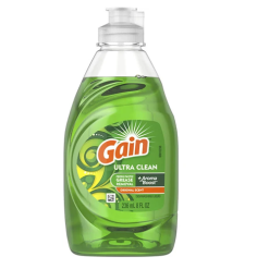 Gain Ultra Dish Liq 8oz Original Scent-wholesale