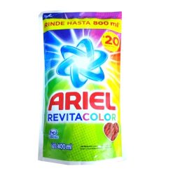 Ariel Liq 400ml Pouch Revitacolor H.E-wholesale
