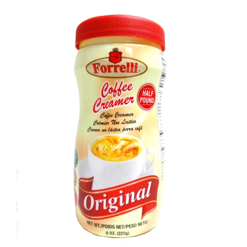 Forrelli Coffee Creamer Pwdrd 8oz Origin-wholesale Forrelli Coffee Creamer Pwdrd 8oz Origin-wholesale