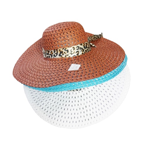Ladies Sun Hat Asst Clrs-wholesale