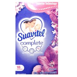 Suavitel Dryer Sheets 18ct Lavender-wholesale