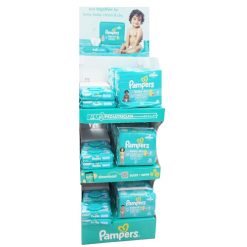 Pampers Diapers & Wipes Asst Shipper-wholesale