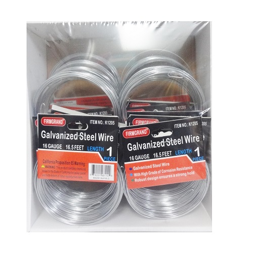 Galvanized Steel Wire 16 Gauge 16.5ft-wholesale Galvanized Steel Wire 16 Gauge 16.5ft-wholesale