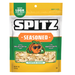 Spitz Pumpkin Seeds 4oz Seasoned-wholesale