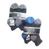 Mens Crew Socks 6pk 6-12 Black-wholesale