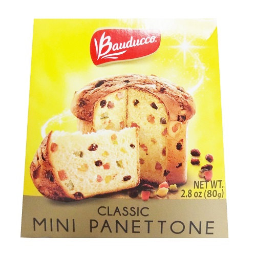 Bauducco Mini Panettone Classic 2.8oz-wholesale Bauducco Mini Panettone Classic 2.8oz-wholesale