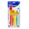 Artist Paint Brush 5pc Asst Clrs-wholesale Artist Paint Brush 5pc Asst Clrs-wholesale