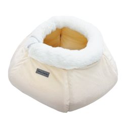 Pet Bed Round 18in Beige-wholesale