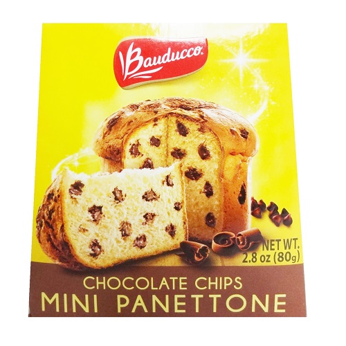 Bauducco Chocottone Choco Chips 2.8oz-wholesale Bauducco Chocottone Choco Chips 2.8oz-wholesale