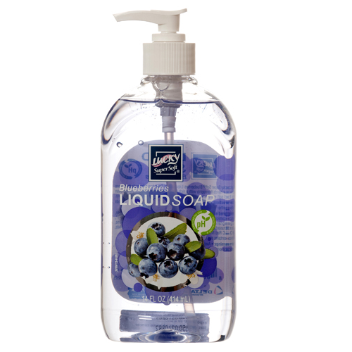 Lucky Hand Soap 14oz Blueberries-wholesale Lucky Hand Soap 14oz Blueberries-wholesale
