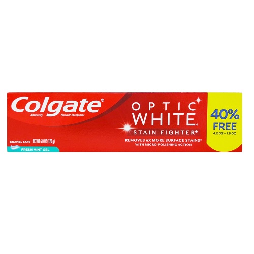 Colgate Optic White 6oz Mint Gel-wholesale - SmartLoadUsa.com - Online ...