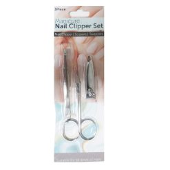 Nail Clipper Set 3pk-wholesale