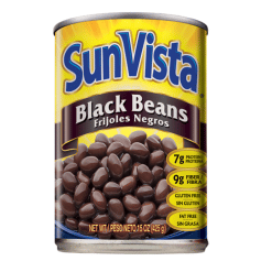 Sun Vista Black Beans 15oz Whole-wholesale